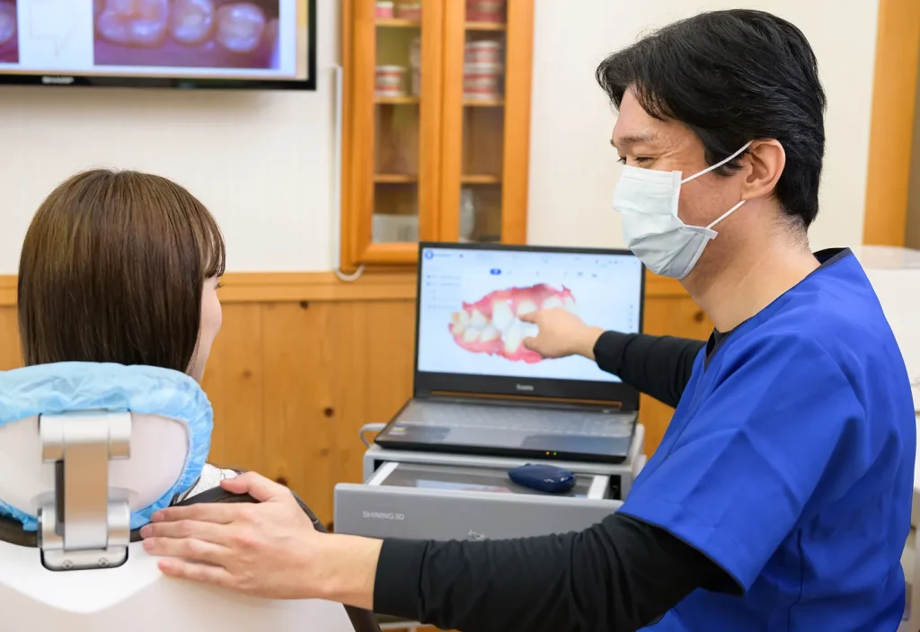 納得いくまで丁寧に説明します